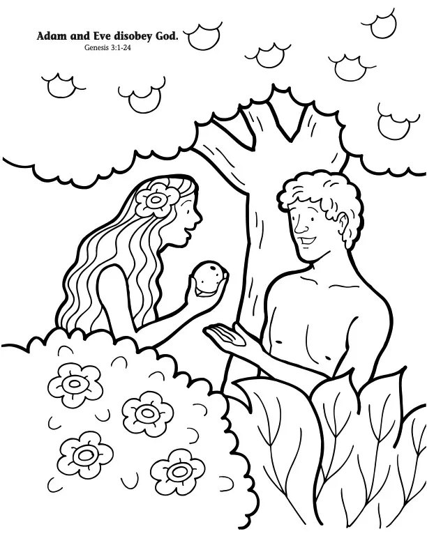 Adam and Eve disobey God hero image