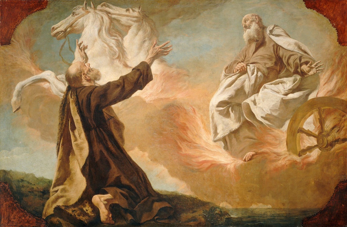 Chariots of Fire: Unraveling the Divine Drama of Elijah's Ascension iamge