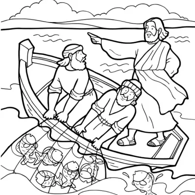 Jesus talks to Saul image