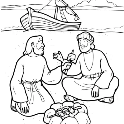 Noah builds an Ark image